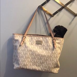 Michael kors diaper bag with changing pad